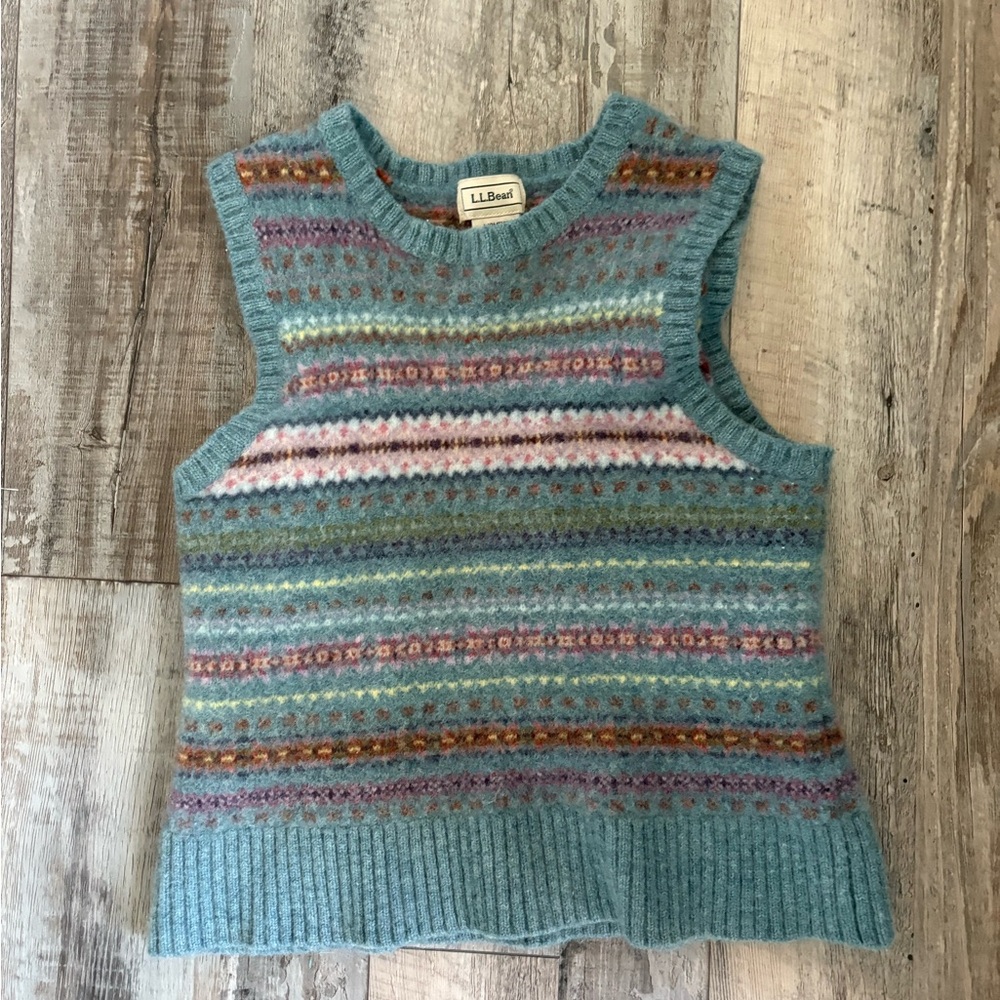 L.L. Bean Women's Wool Sweater Vest